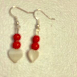 Complimentary gift. Shell Turquoise Heart Earring